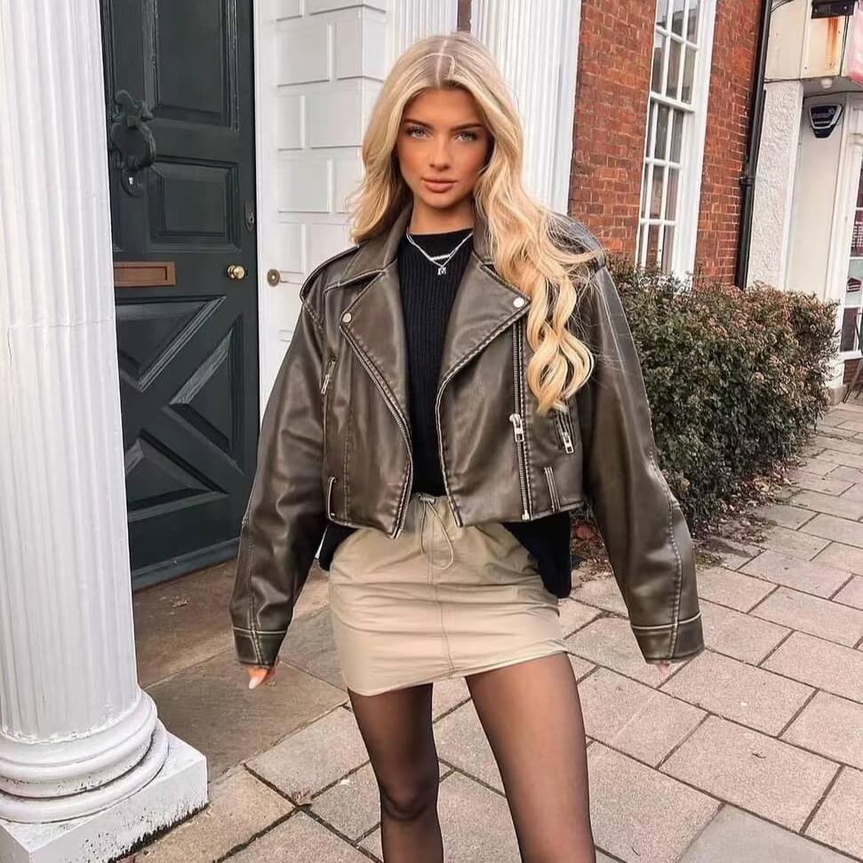 Leather Coat