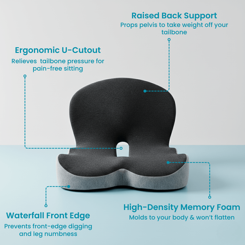 Alevio™ - Orthopedic Seat Cushion