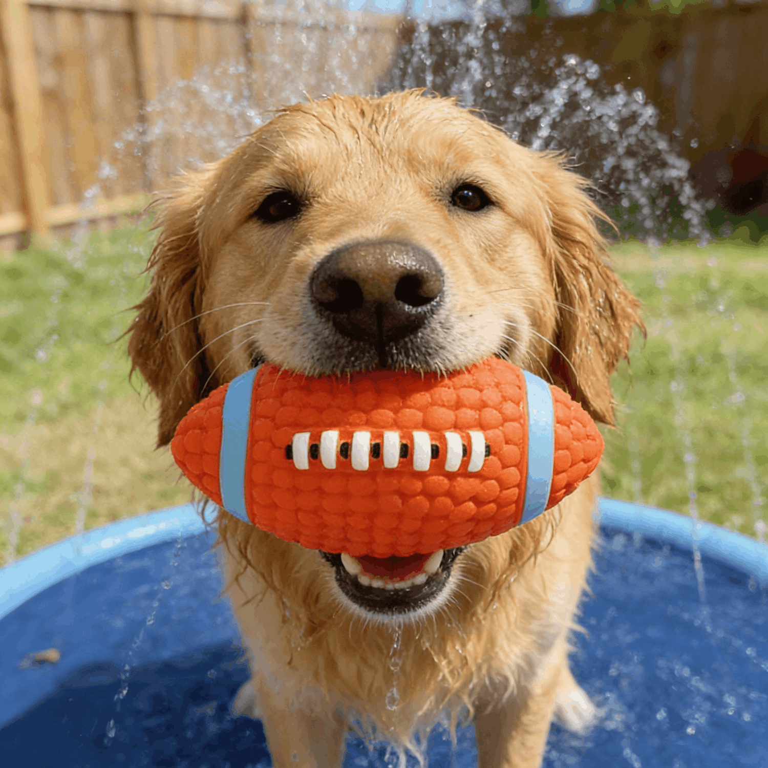 Custom image for Pup Paradise™ Squeaky Splash Ball