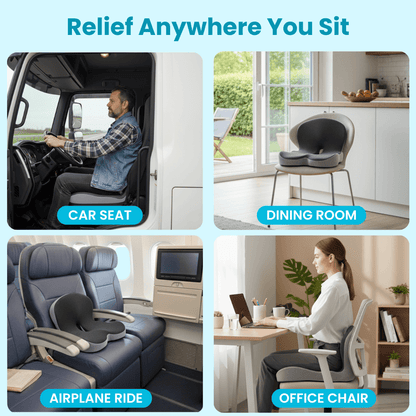Alevio™ - Orthopedic Seat Cushion
