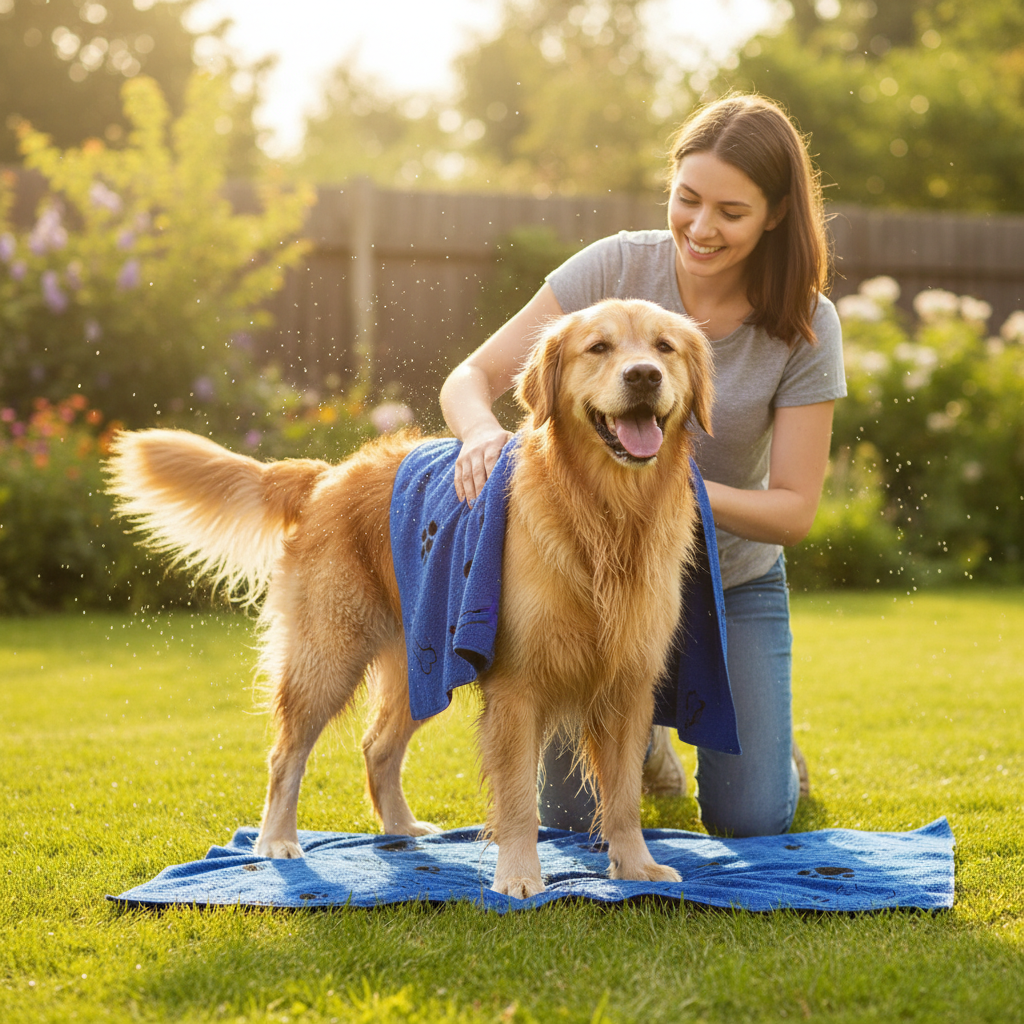 DryCoat™ Microfiber Dog Towel