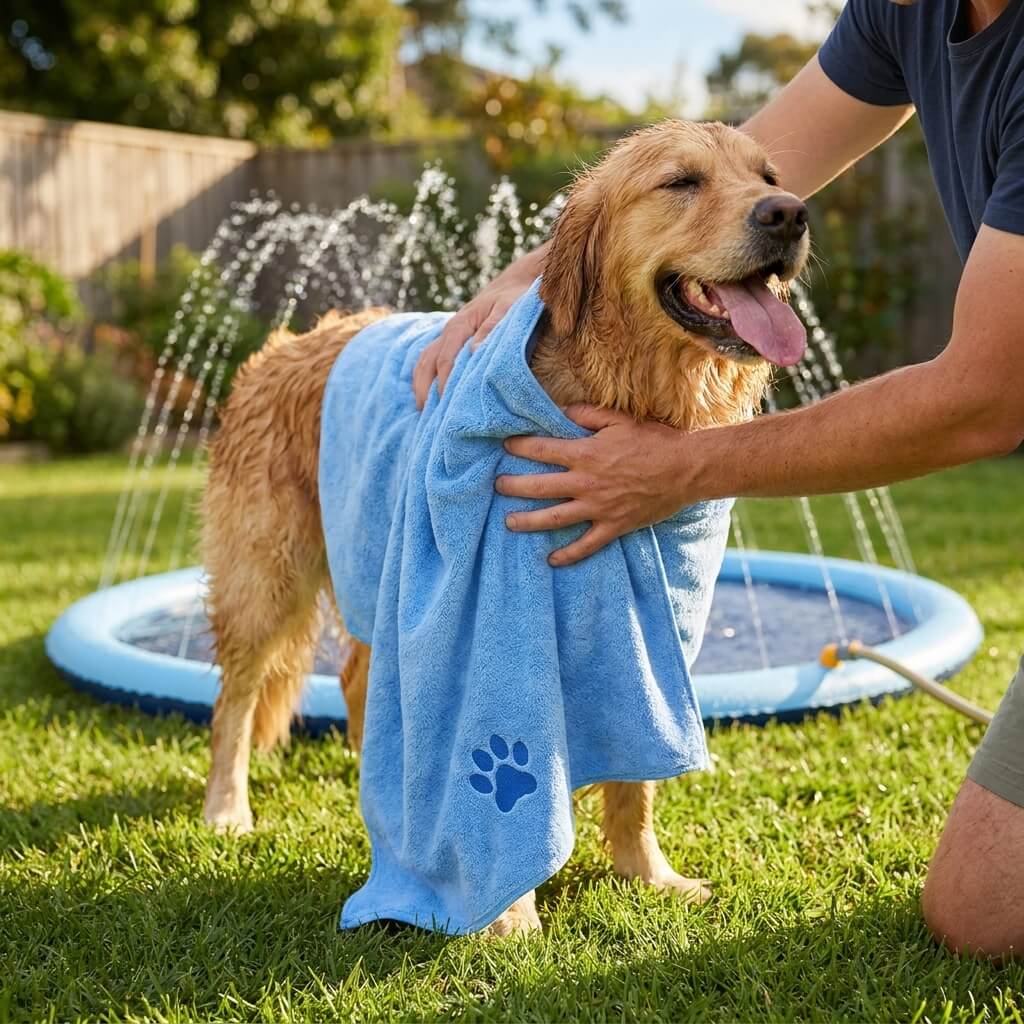 DryCoat Microfiber Dog Towel  28" x 56"
